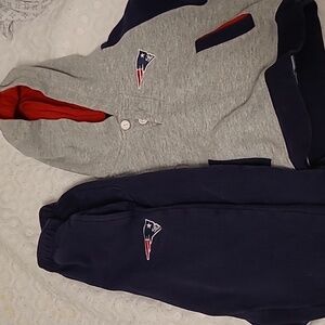 NFL Team Apparel - Patriots Hoodie and Sweatpants Toddler 2t